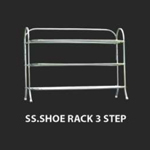 SS Shoe Rack 3 Step