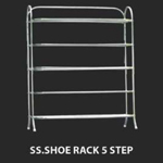 SS Shoe Rack 5 Step