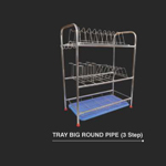 Tray Big Round Pipe (3 step)